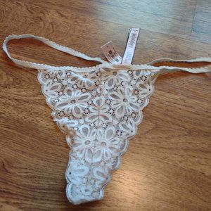 NEW with tag- Victoria Secrets Lace Thong